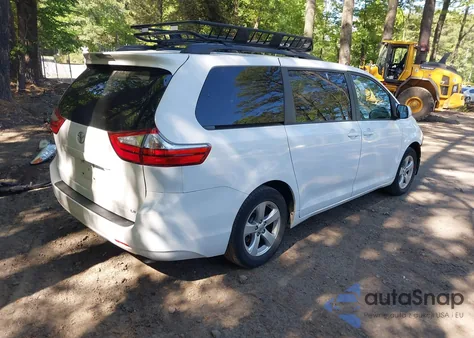 2016 Toyota Sienna Le 8 Passenger из США, поврежденный, VIN 5TDKK3DC4GS690593
